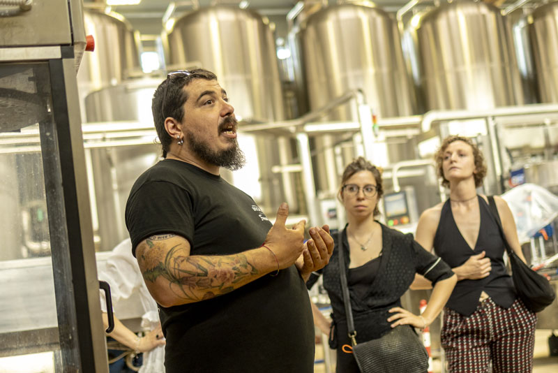 La produzione del Birrificio del Ducato visitabile durante il tour guidato