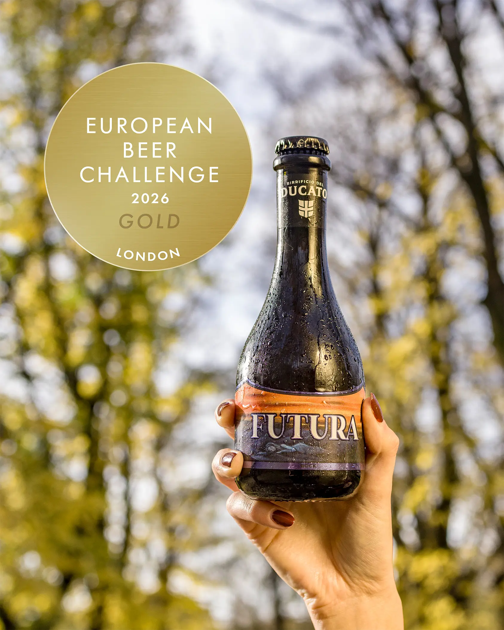 Birra Futura Birrificio del Ducato - Medaglia d'Oro European Beer Challenge 2026 London.