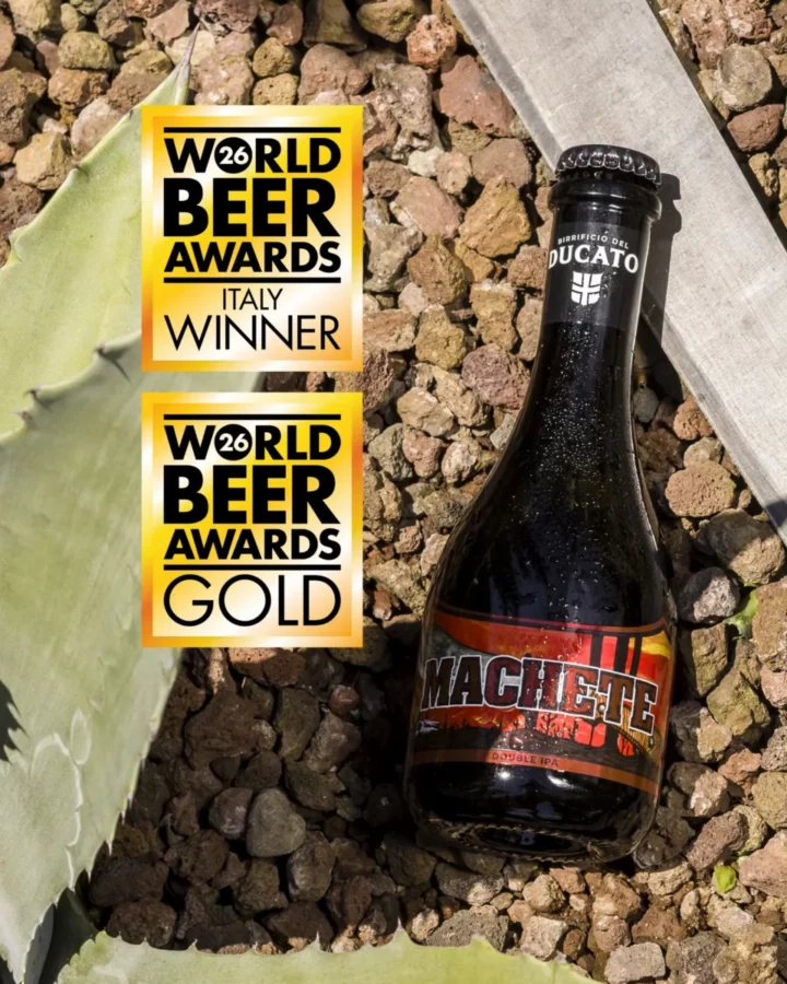 Bottiglia di MaCHETE TRA LE birre vincitrici di Birrificio del Ducato ai World Beer Awards 2026