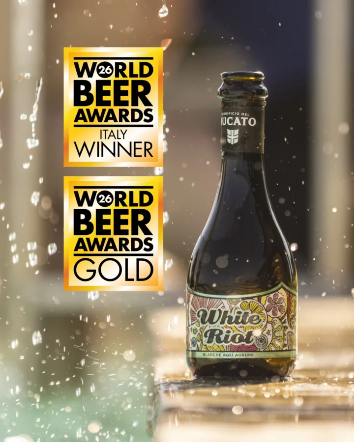 White Riot di Birrificio del Ducato medaglia d'oro e italy winner ai World Beer Awards 2026
